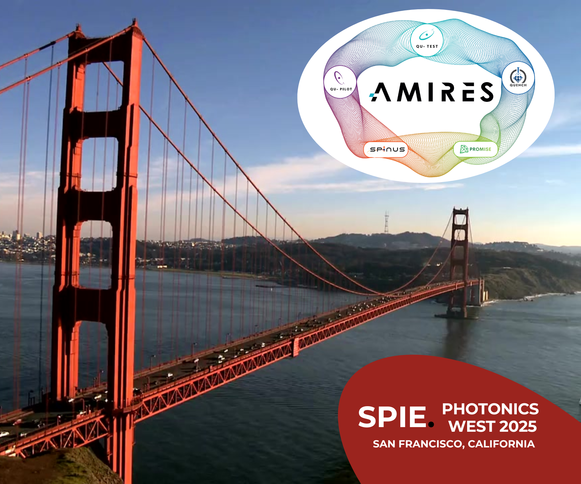 Around the world: AMIRES at SPIE Photonics West 2025